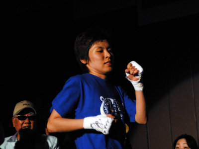 後楽園ホール　G Legend　JPBA女子ボクシング旗揚げ興行 多田 悦子 vs リリー・ラチャプラチャジム
