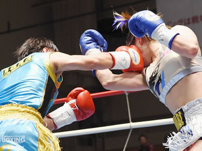 WBO女子世界アトム級タイトルマッチ 5度目の防衛戦